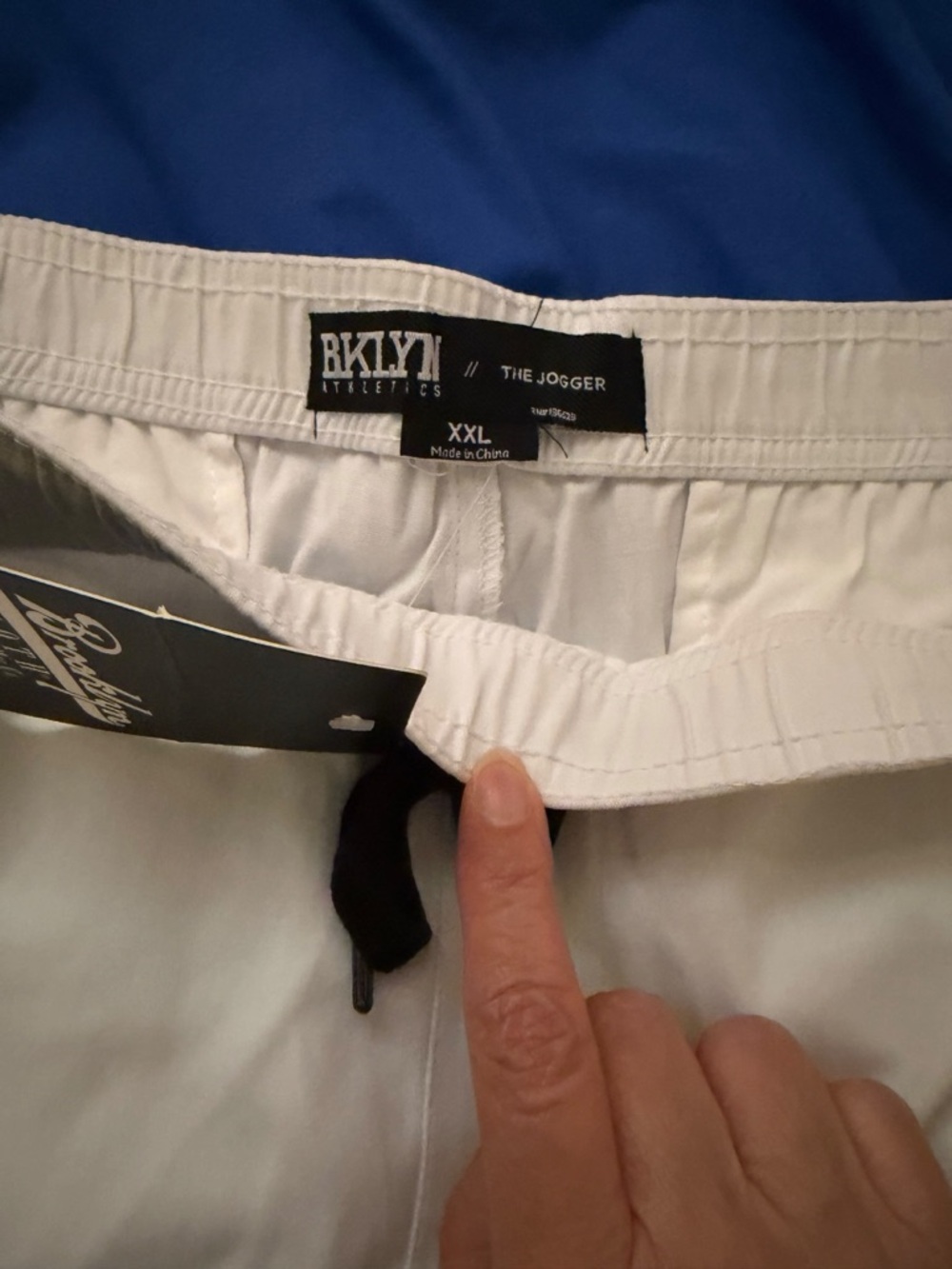 Brooklyn Cloth White CORE JOGGER PANTS NWT Size XXL - Picture 5 of 5